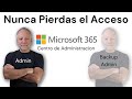 Crea un Usuario Administrador de Respaldo en Microsoft 365 Empresa