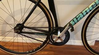 BIANCHI SUPER PISTA TRACK BIKE CHECK