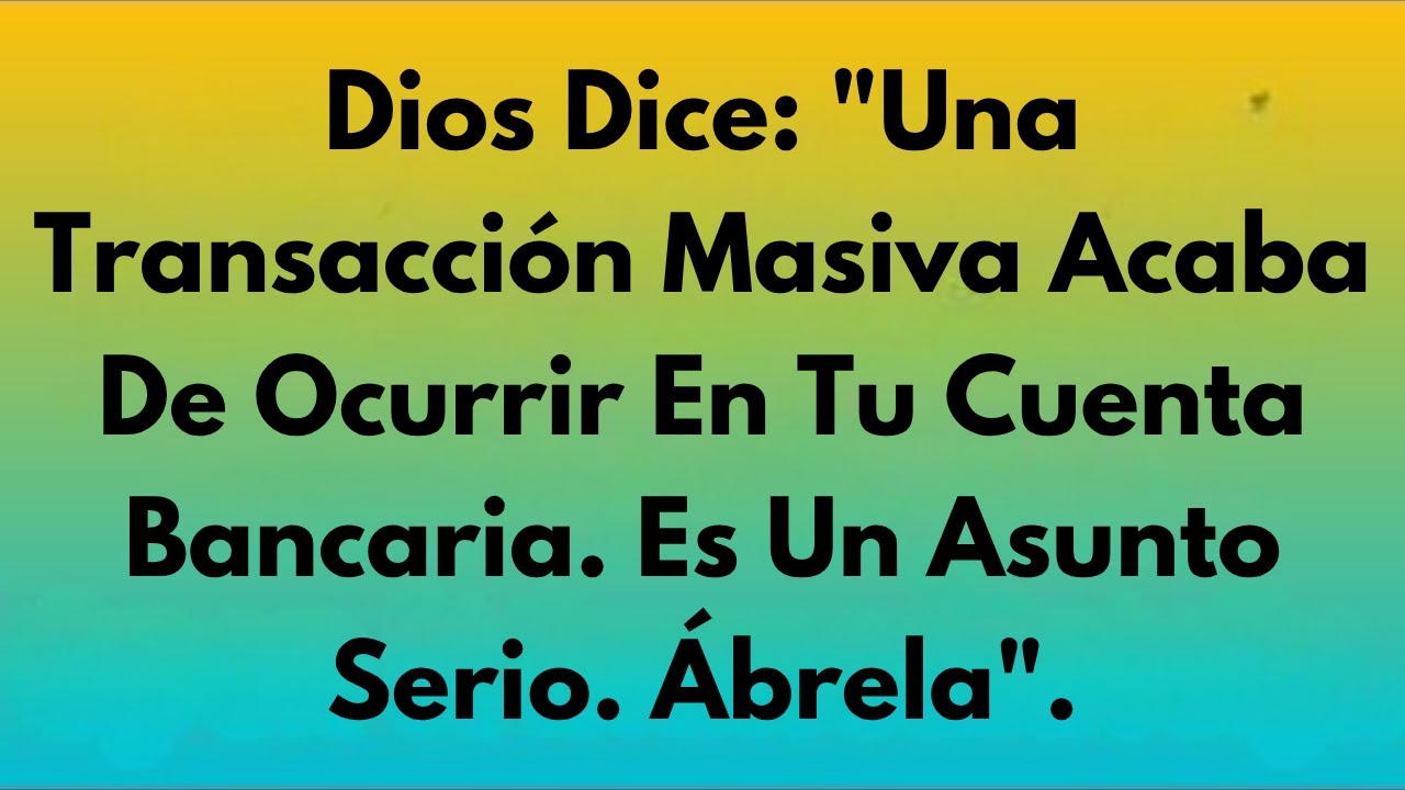 🚨Dios dice: algo enorme acaba de ser liberado a tu favor... ✝️ MENSAJE DE DIOS🕊️ DIOS DICE #Jesús