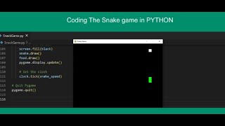 Python Snake Game Tutorial with Pygame | Improve Your Coding Skills! 🐍💻