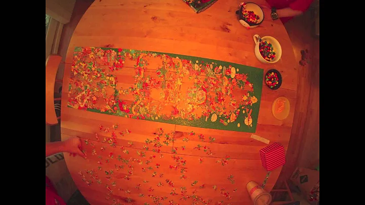 Christmas Puzzle Time Lapse