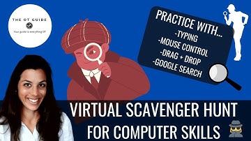 Digital Scavenger Hunt for Typing + General Computer Skills!