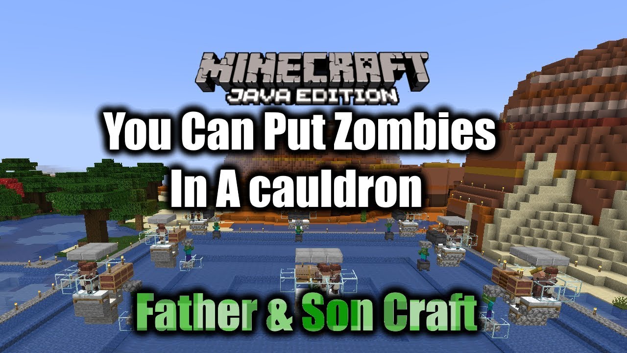 You Can Put A Zombie In A Cauldron Minecraft 11.111.11 - YouTube You Can Put A Zombie In A Cauldron Minecraft 11.111.11 - YouTube