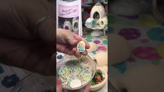How to decorate sugar eggs! LEARN NOW!