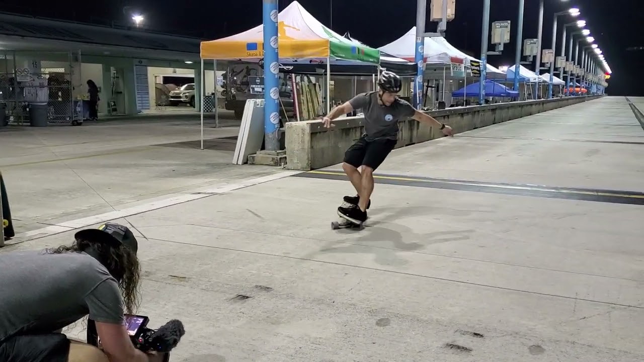 Miami Ultraskate 2022, Gavin Conti totally rips the infinity eight (Soulboardiy, CX, Slide, Seismic)