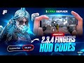WORLD BEST CUSTOM HUD AND CODES FOR PAKISTAN SERVER 🇵🇰🤯🔥 | PERFECT 2,3,4 FINGER HUD IN FREE FIRE 🔥🤩