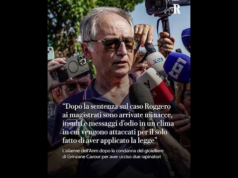 Video Lallarme dellAnm: Dopo la sentenza su Roggero toghe minacciate