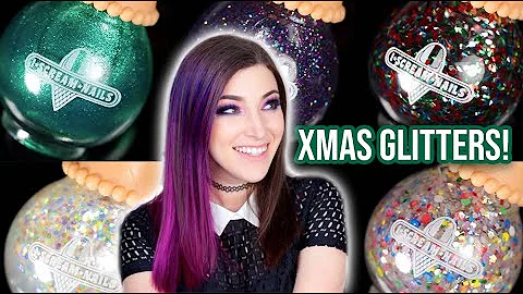 I Scream Nails Christmas 2021 Nail Polish Collection Swatches! || KELLI MARISSA