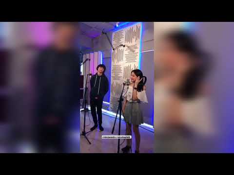 Devano Aisyah Teman Cintaku Recording Ost Melodylan BTS From IG S Story