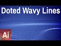 Wavy Doted Lines - Adobe Illustrator Tutorial