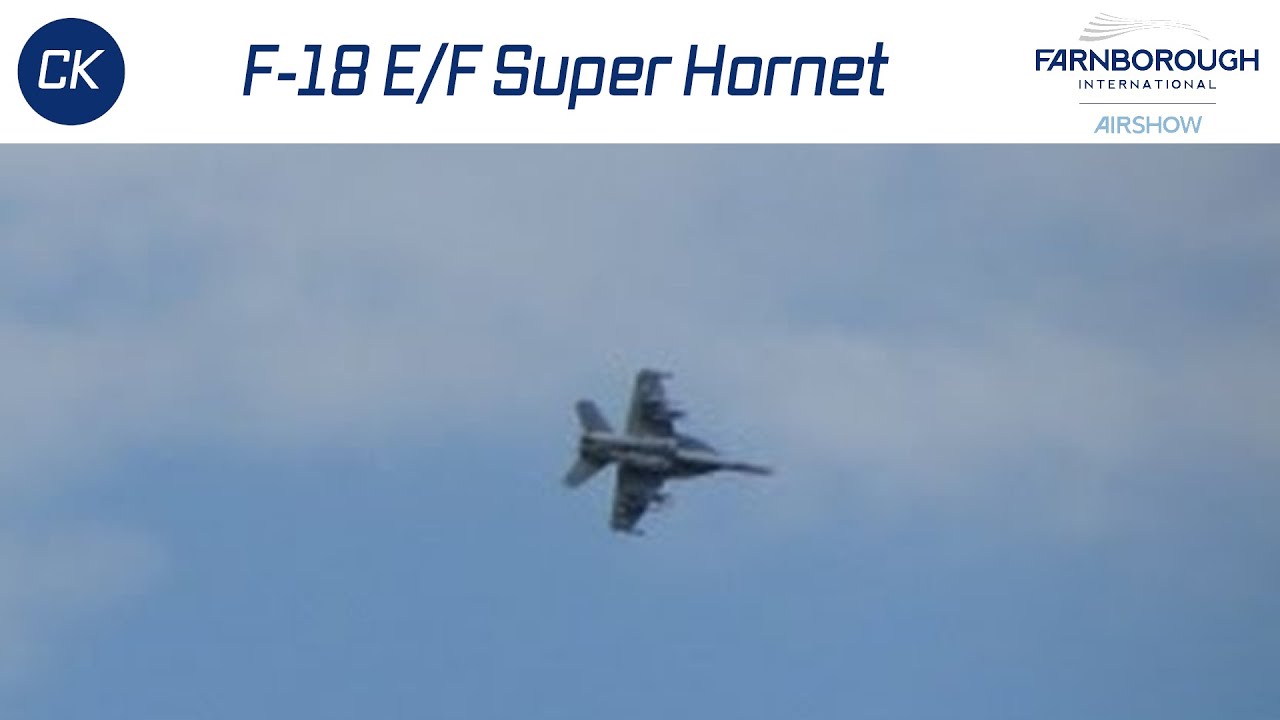 F-18 E/F Super Hornet Practicing for Farnborough Air Show 2014 - YouTube