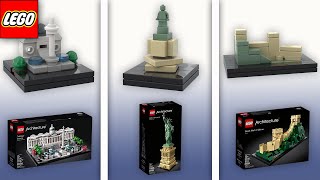 Micro Versions of Official Lego ARCHITECTURE Sets | Comparison