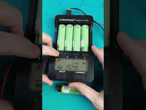 Акумулятор Li-Ion 18650 LiitoKala 34B 3400 мАг 6А без захисту, 3.6В, видео 1