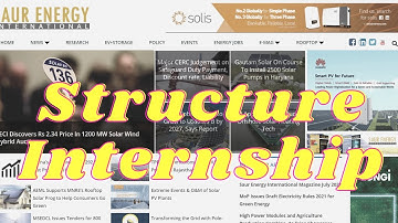 Structure internship||Nasik||By-Er.Akash Pandey