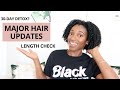 HAIR UPDATES! Length Check, 30-Day Detox, and more!