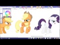 Pony VS Pony recolor // My Little Pony