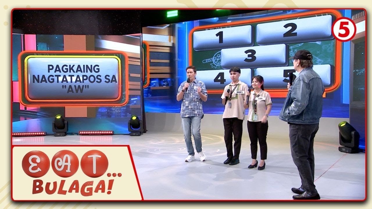 EAT BULAGA | Gimme 5: Pagkain na nagtatapos sa ‘AW’?