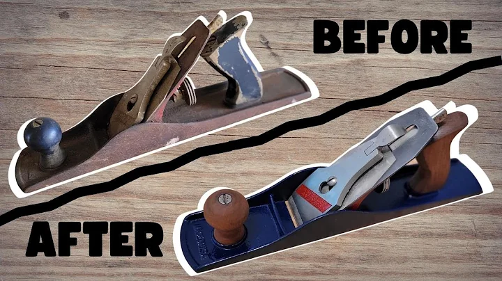 Wood Plane Restoration I First Ever
