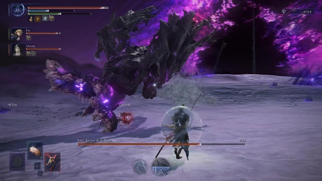 ELDEN RING NIGHTREIGN : Gueule Béante Souverain [Deep of Night Level 4] [Riviere Sanglante]