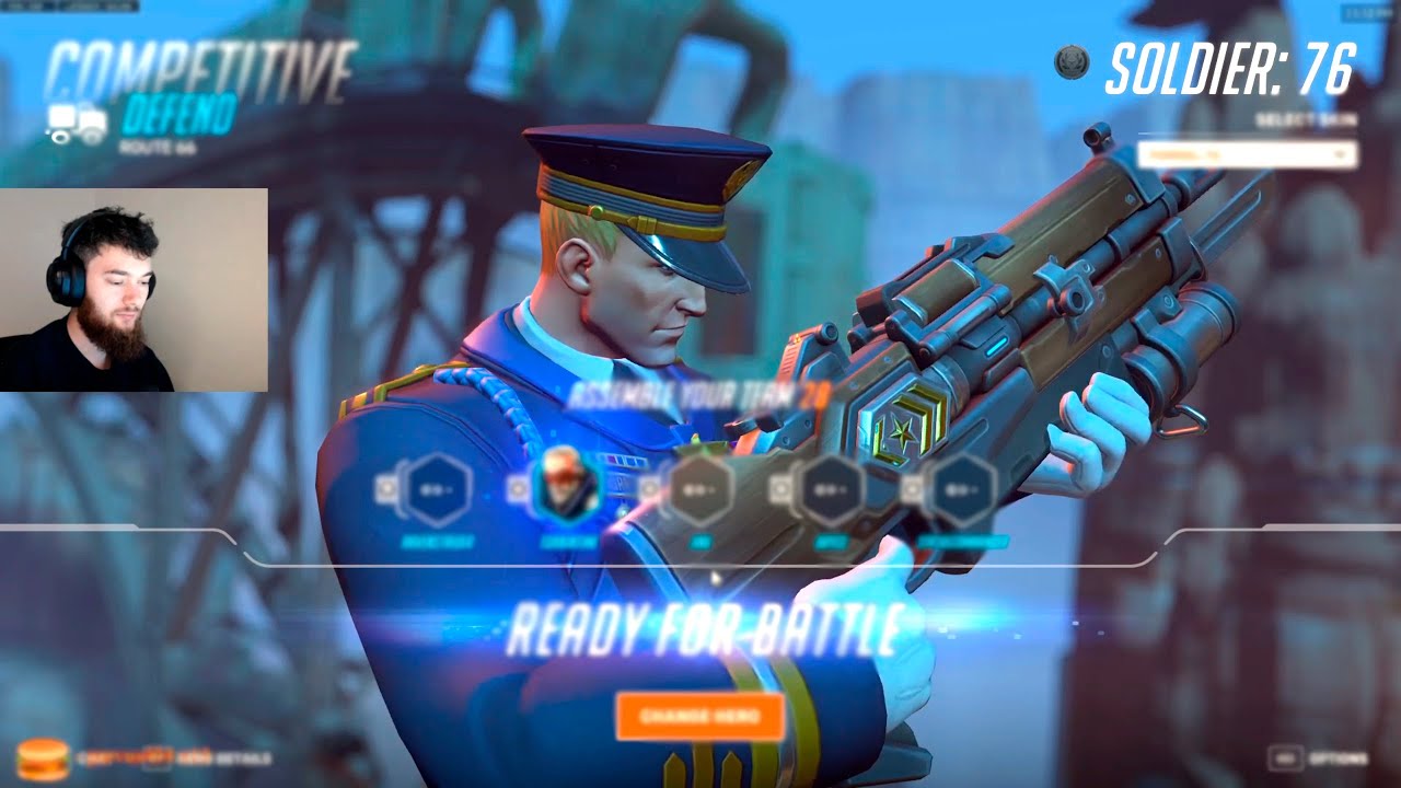 DAFRAN SOLDIER 76 and WIDOW - 39 ELIMS OVERWATCH 2 TOP 500 SEASON 11