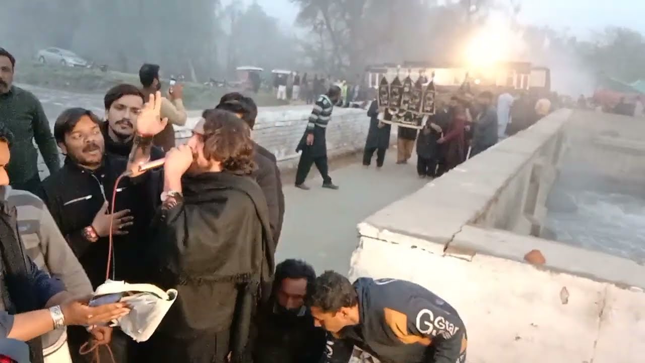 Farhan Ali waris| taboot IMAM MOOSA KAZIM (A. S) | PUL BAGHDAD | GILLAN WALA | MIAN CHANU