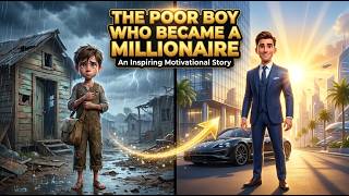 The Poor Boy Who Became a Millionaire | An Inspiring Motivational Story #EasyEnglish #LearnEnglish