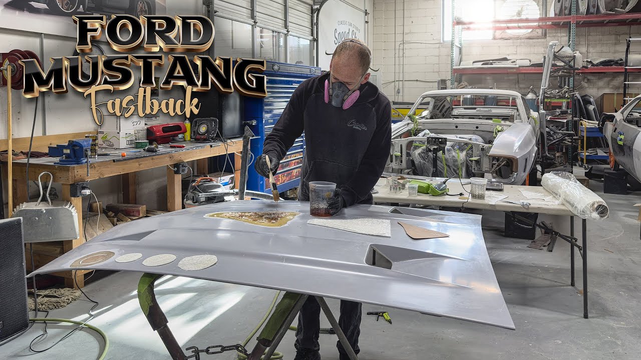 From Stock to Stunning: Custom '70 Mustang Fiberglass Hood (Ep.8)