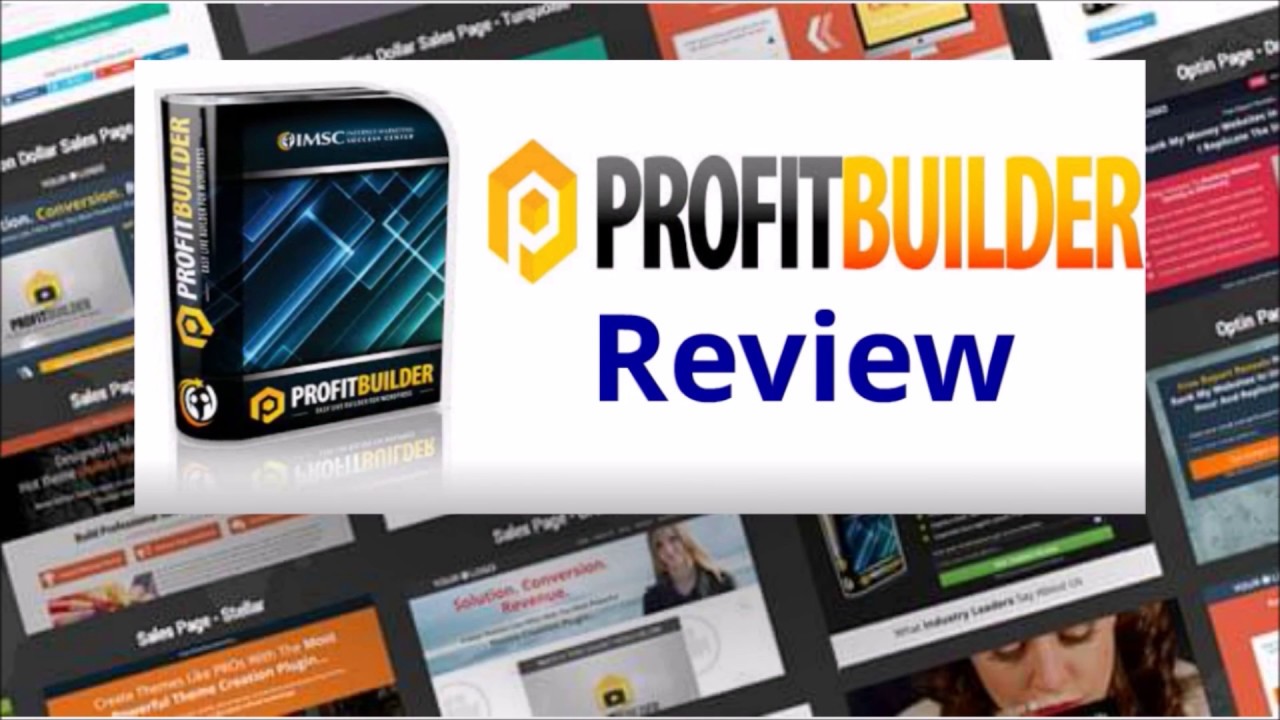 WP Profit Builder Honest Review and Feedback Video with Details Website Landing Page Creator