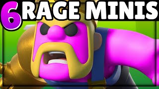 6 Rage Minis in 1 Deck = INFINITE RAGE!