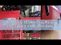 Avis sur la DEDRA Chauffe-air électrique 3,3 kW, utile dans les pièces fermées, thermostat, trois mo