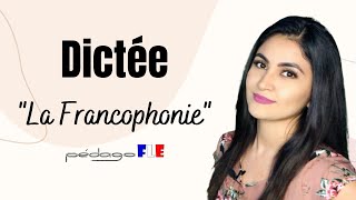 Aprender vocabulario en frances - DICTADO FRANCOFONIA