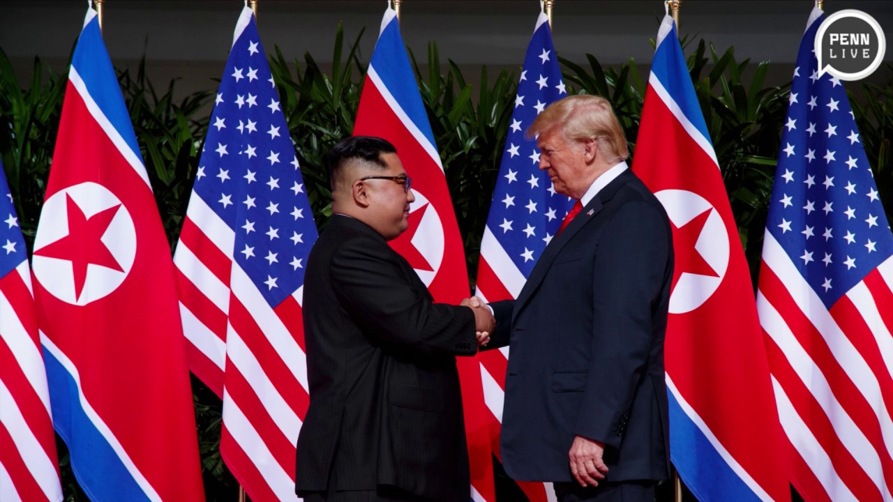 Trump says he wants 'my people' to sit up at attention like North Koreans do for dictator