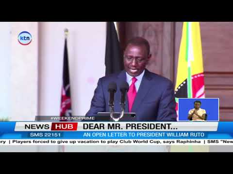 "Dear Mr. President" - Unfiltered testimonial carrying aspirations and torment of Kenyans