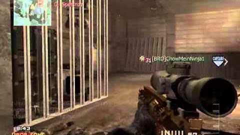 Crazy insane no scope on mw3 with MSR