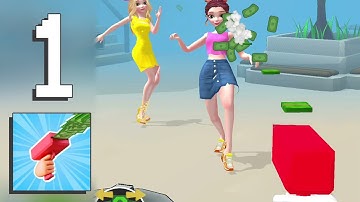 Money Gun - Gameplay Walkthrough [Android, iOS Game]