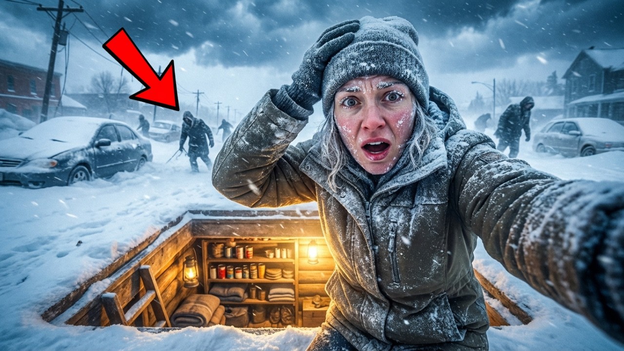 Они насмехались над ее крошечным подземным убежищем — пока метель не заблокировала весь город на ...