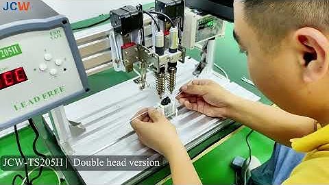 JCW-TS205H Double Head Soldering Machine