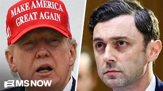 Sen. Ossoff TROLLS Trump at rally: While war continues, Trump 'golfs and trades stocks'