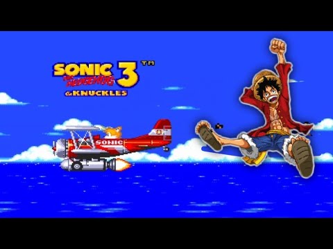 Monkey D. Luffy in Sonic 3 A.I.R #onepiece #sonic3air