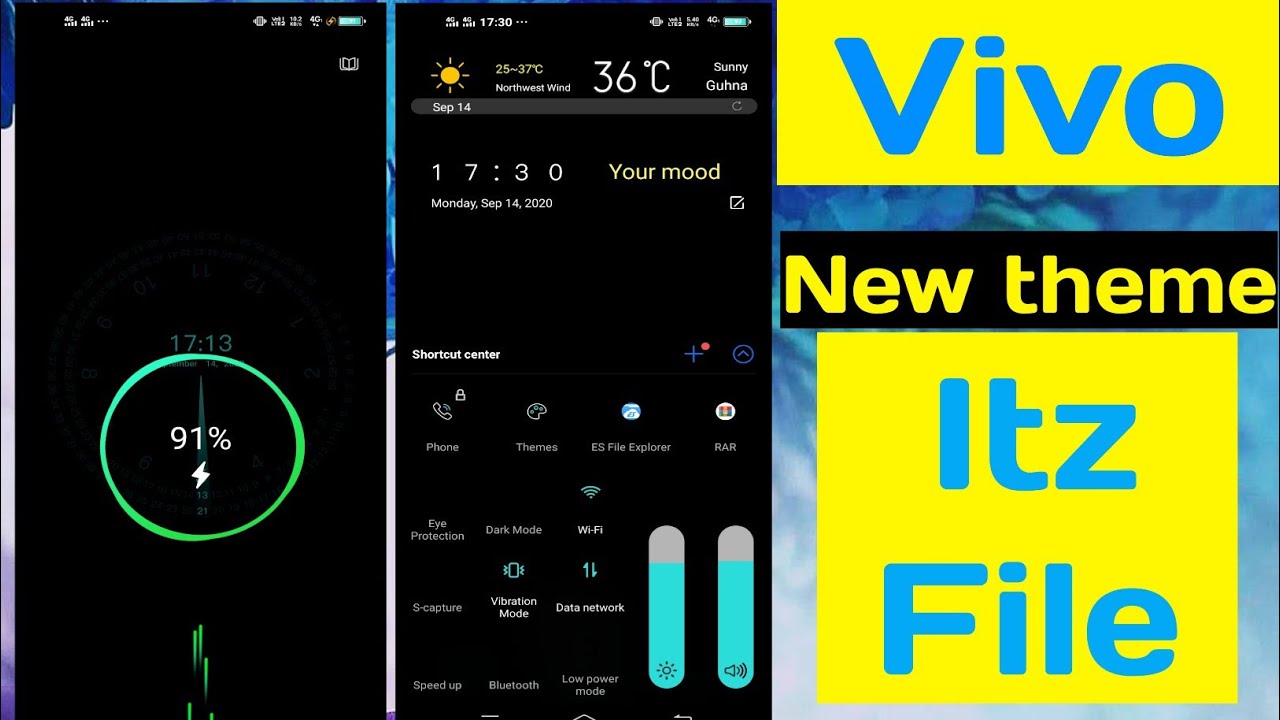 Samsung Itz Theme For Vivo , How to install a custom theme + Dark theme ...