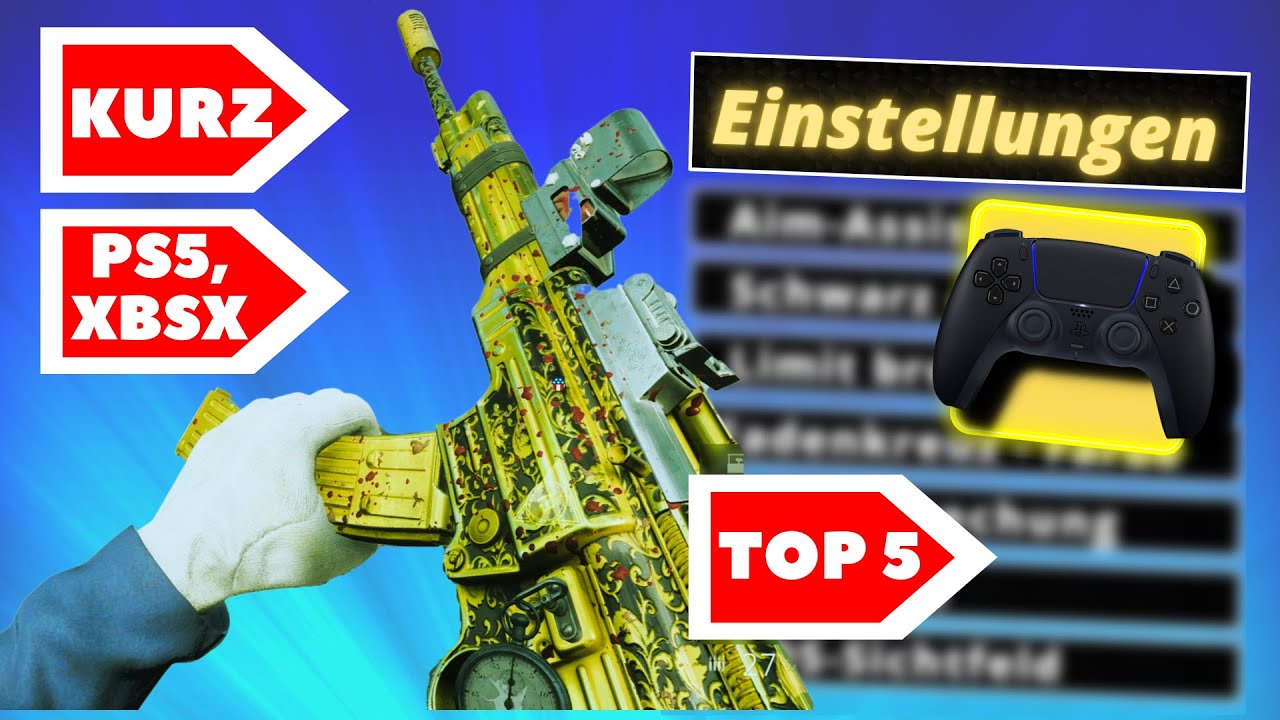Battlefield 5 - Controller Einstellungen [Für besseres Aim] - YouTube