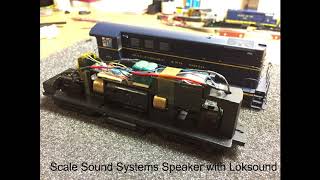 Walthers Proto 2000 H10-44 QSI Loksound DCC-Sound Upgrade Comparison by Scale Sound Systems