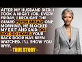 HER TRUE STORY I Brought My Night Security Guard Homemade Bread Every Friday. One Morning He Stop...