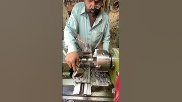 Hammer use in  piece Balance in lathe Chuck