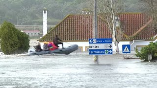 Portugal Hit By Worst Floods In Decades As Storm Marta Looms