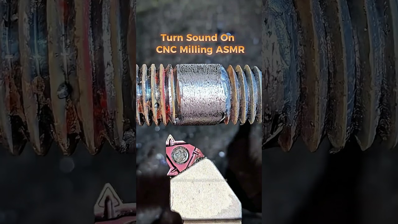 Turn Sound On CNC Milling ASMR