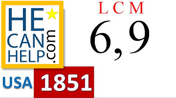 1851 {HECANHELP.COM} LCM in about 2 Minutes Least Common Multiple Developmental Math