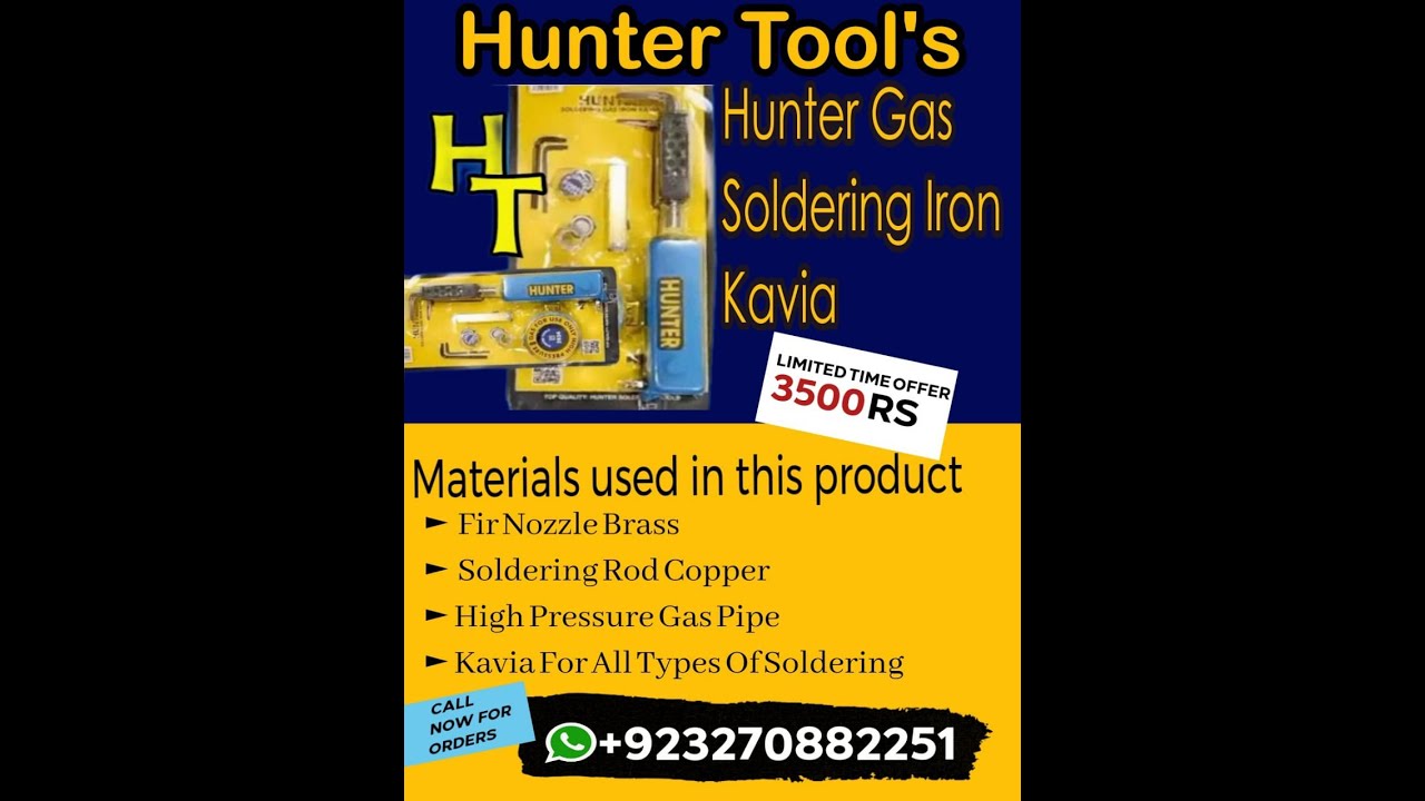 hunter tools - YouTube