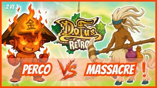 DOFUS [BOUNE] : ATTAQUE PERCO vs MASSACRE