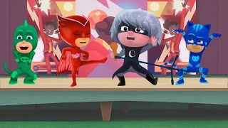 PJ MASKS ⚡ Owelette Catboy Transform into Amaya Conor ⚡ Coloring Pages Animation Videos